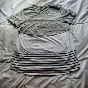 Shein nursing friendly shirt